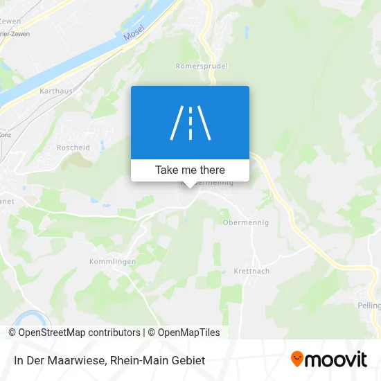 In Der Maarwiese map