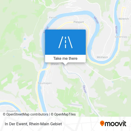 In Der Ewent map