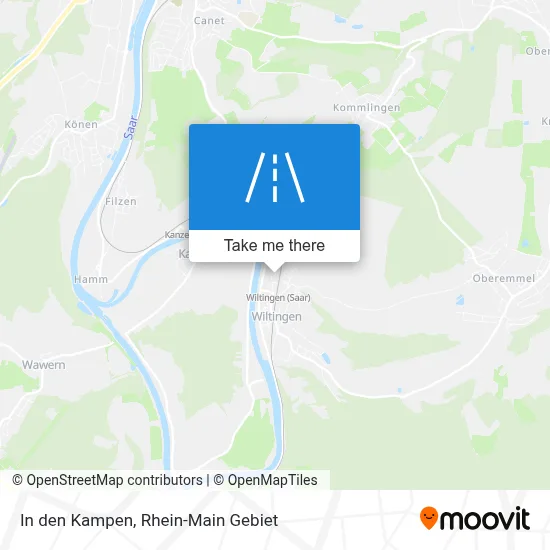In den Kampen map