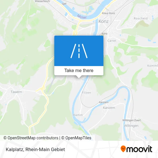 Kalplatz map
