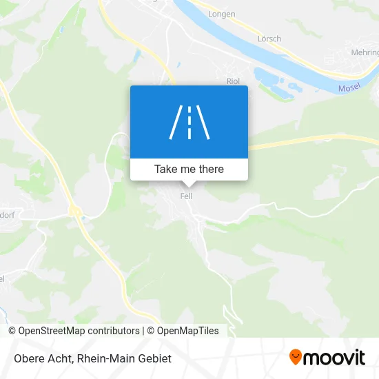 Obere Acht map