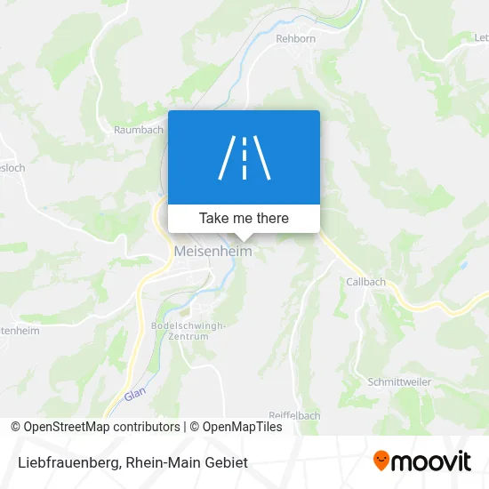 Liebfrauenberg map