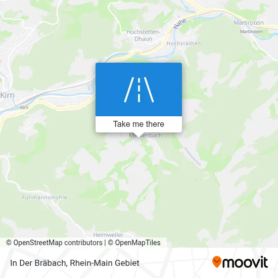 In Der Bräbach map