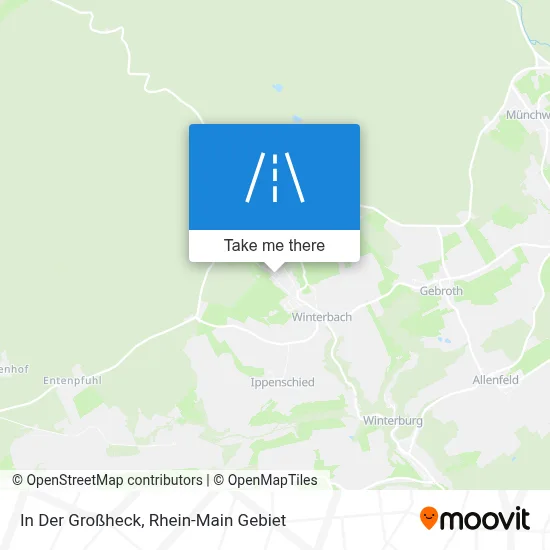 In Der Großheck map