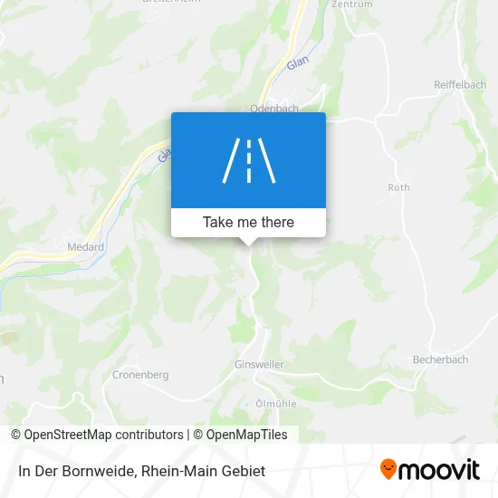 In Der Bornweide map