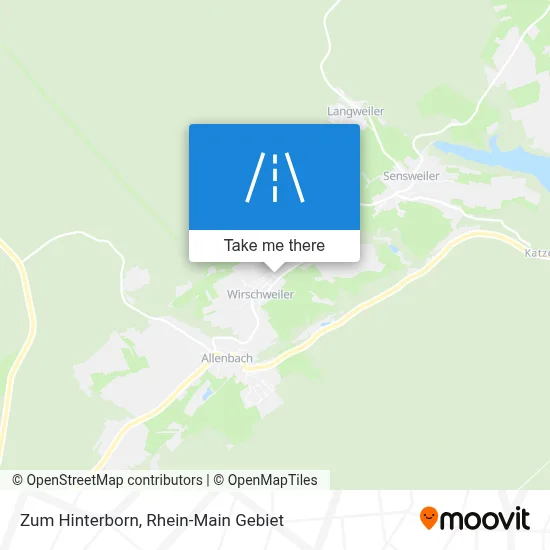 Zum Hinterborn map