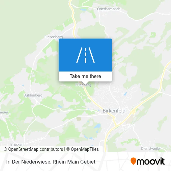 In Der Niederwiese map