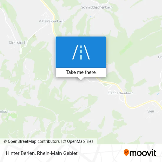 Hinter Berlen map