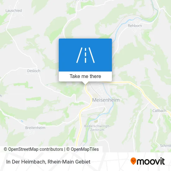 In Der Heimbach map