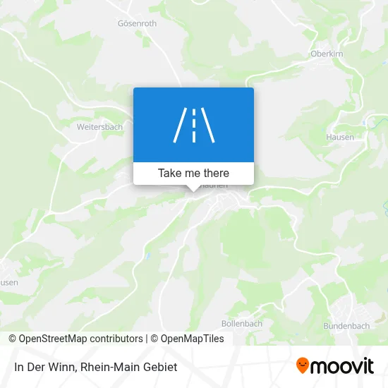 In Der Winn map