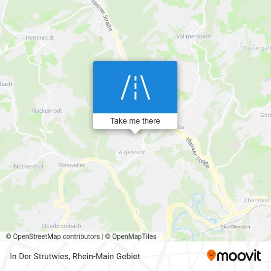 In Der Strutwies map