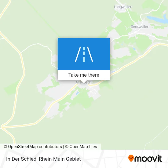 In Der Schied map
