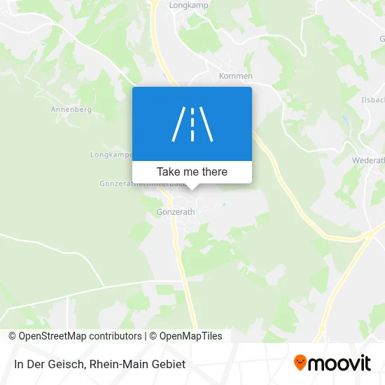 In Der Geisch map