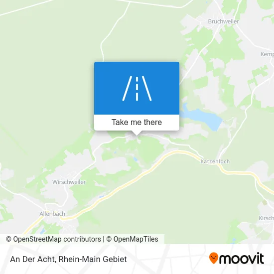 An Der Acht map