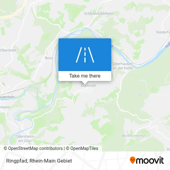Ringpfad map