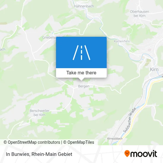 In Burwies map