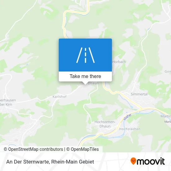 An Der Sternwarte map