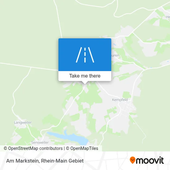 Am Markstein map