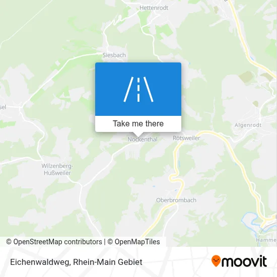 Eichenwaldweg map