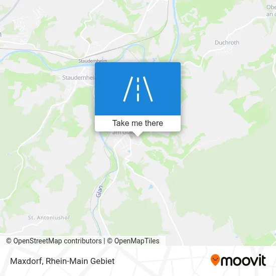 Maxdorf map