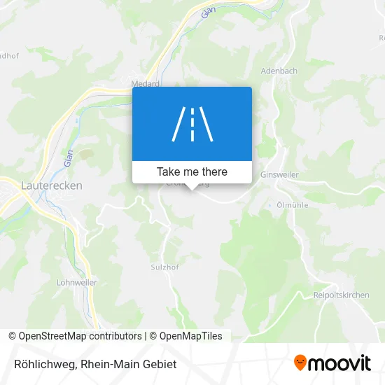 Röhlichweg map