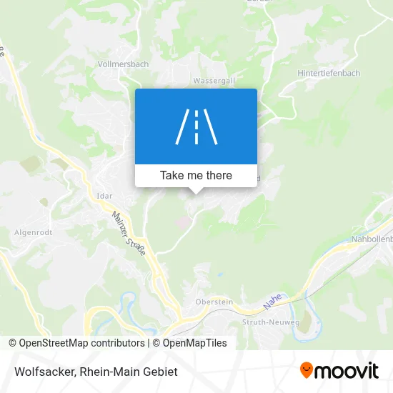 Wolfsacker map