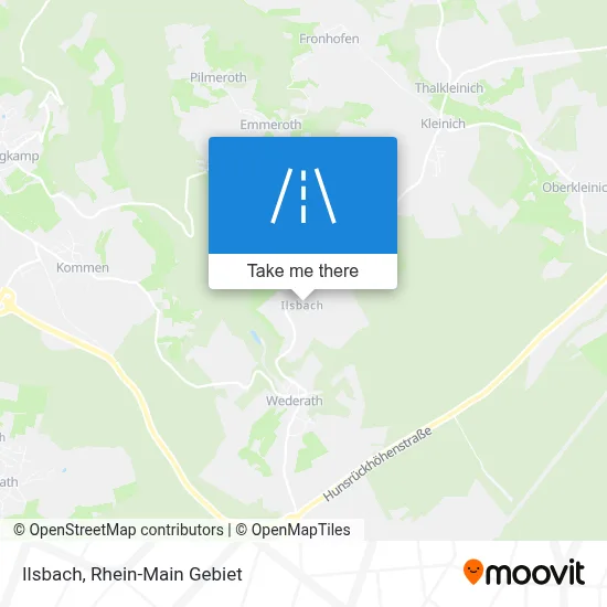 Ilsbach map