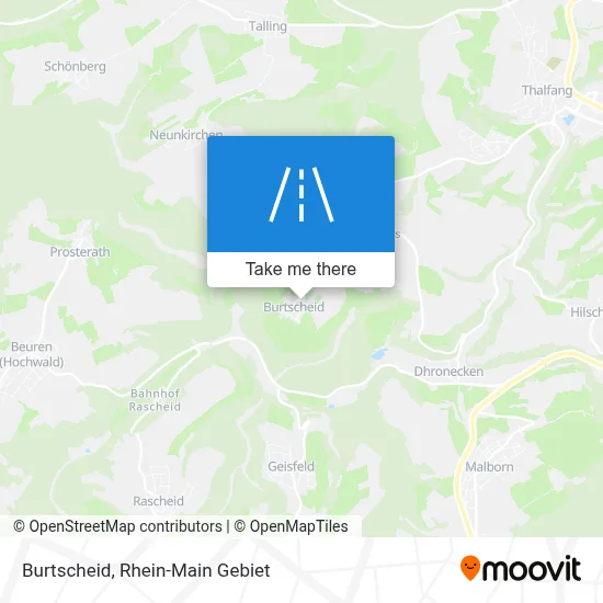 Burtscheid map