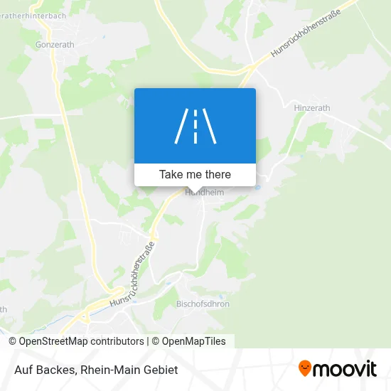 Auf Backes map
