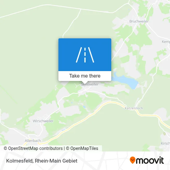 Kolmesfeld map