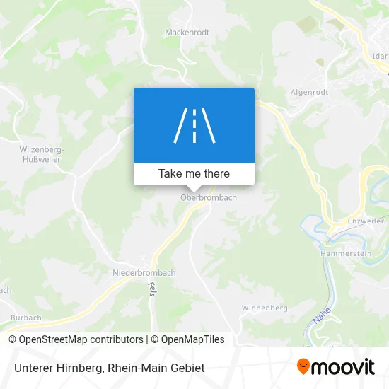 Unterer Hirnberg map