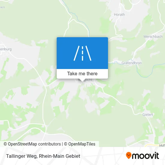 Tallinger Weg map