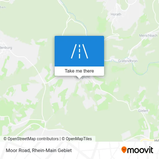 Moorweg map