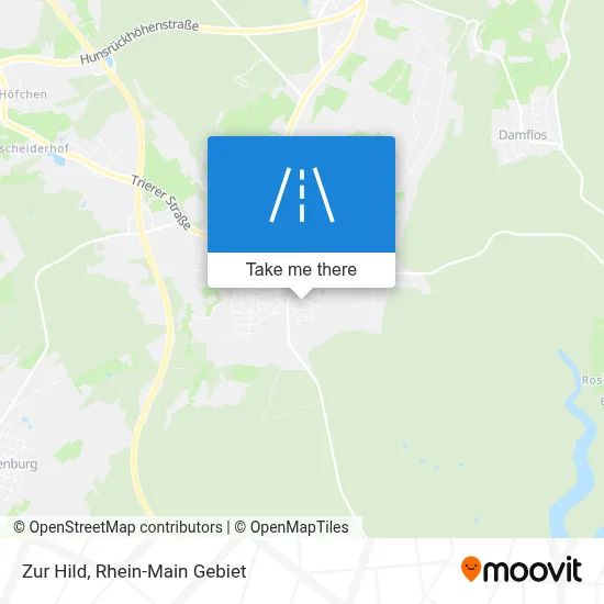 Zur Hild map