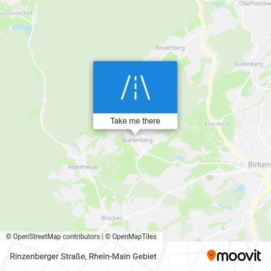 Rinzenberger Straße map