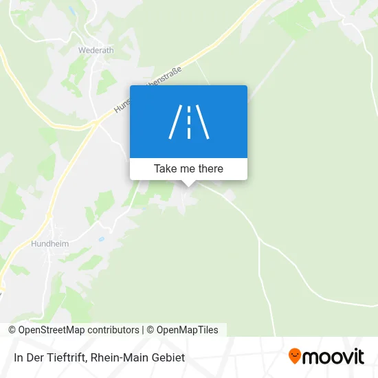 In Der Tieftrift map