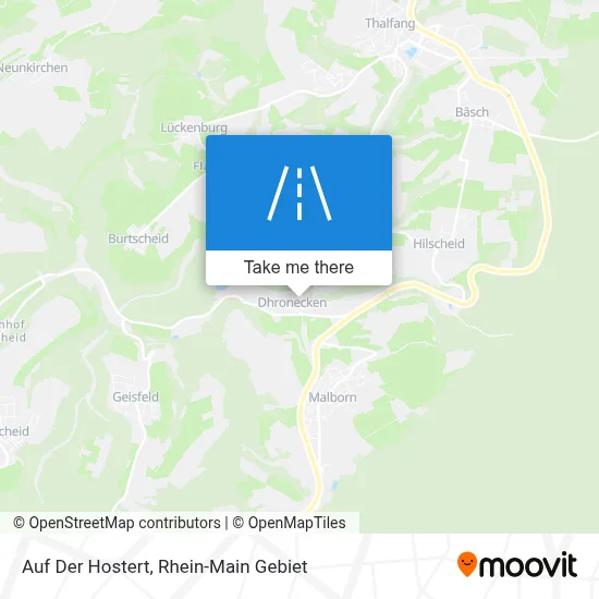 Auf Der Hostert map