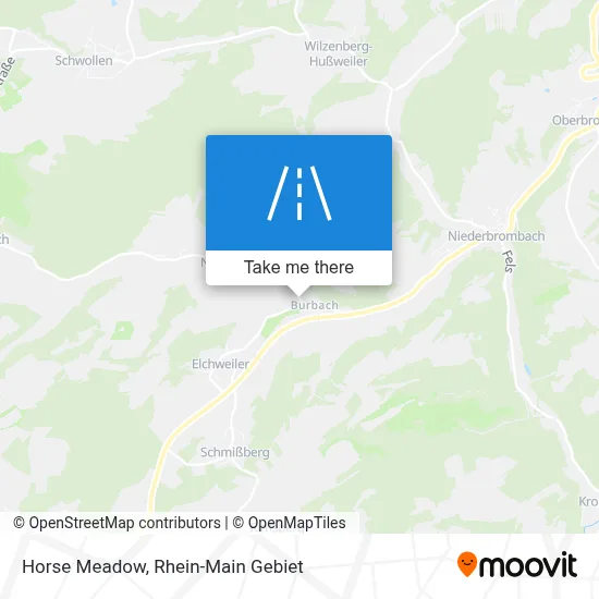 Pferdsweide map