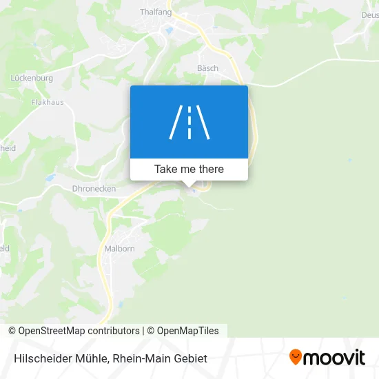 Hilscheider Mühle map