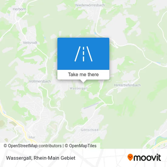 Wassergall map