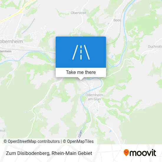 Zum Disibodenberg map