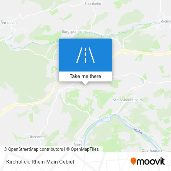 Kirchblick map