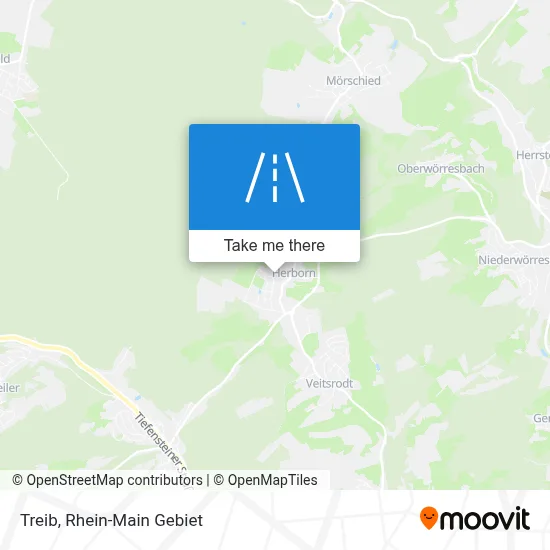 Treib map