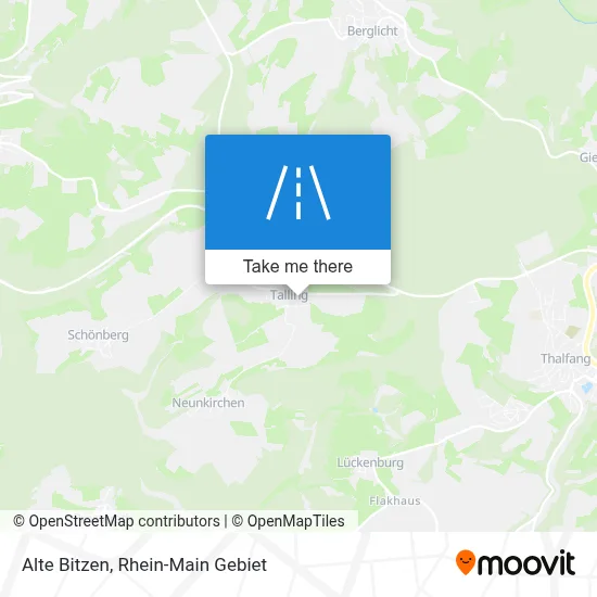 Alte Bitzen map