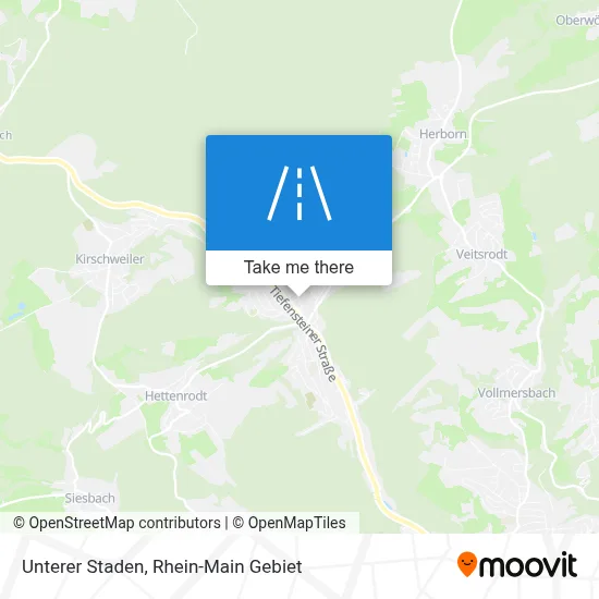 Unterer Staden map