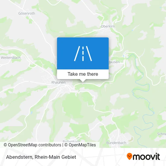 Abendstern map