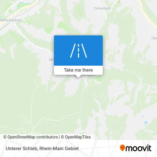 Unterer Schieb map