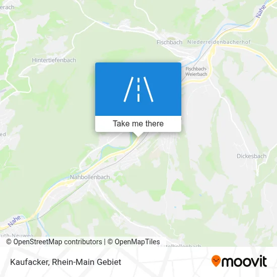 Kaufacker map