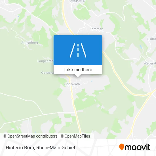 Hinterm Born map