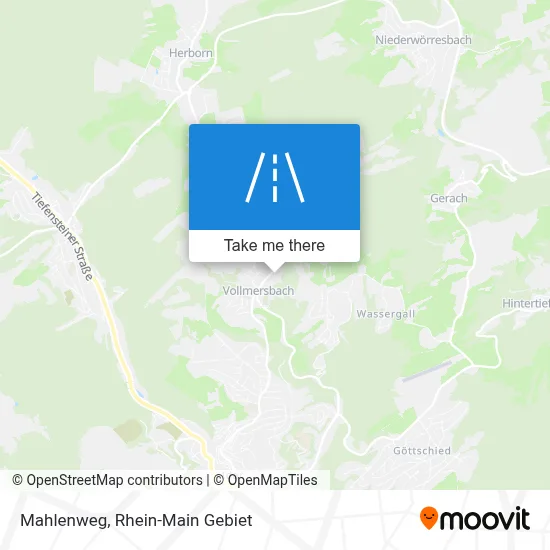 Mahlenweg map